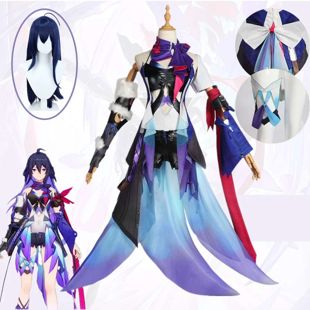 

Game Honkai Star Rail Seele Cosplay Costume Female Anime Clothes For Role Play Party Halloween Costumes For Woman Disfraz Mujer