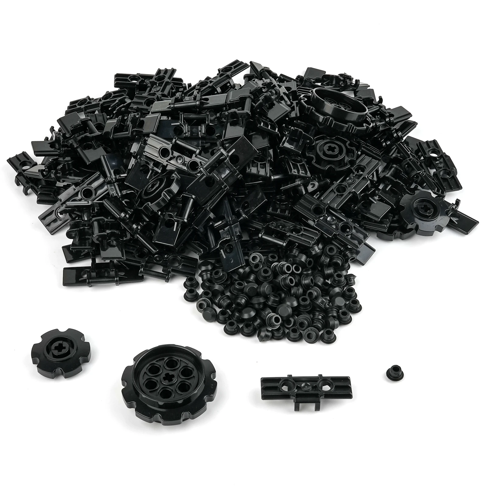 372 шт. гусеница цепные шестерни детали цепь танка гусеничные колеса комплект