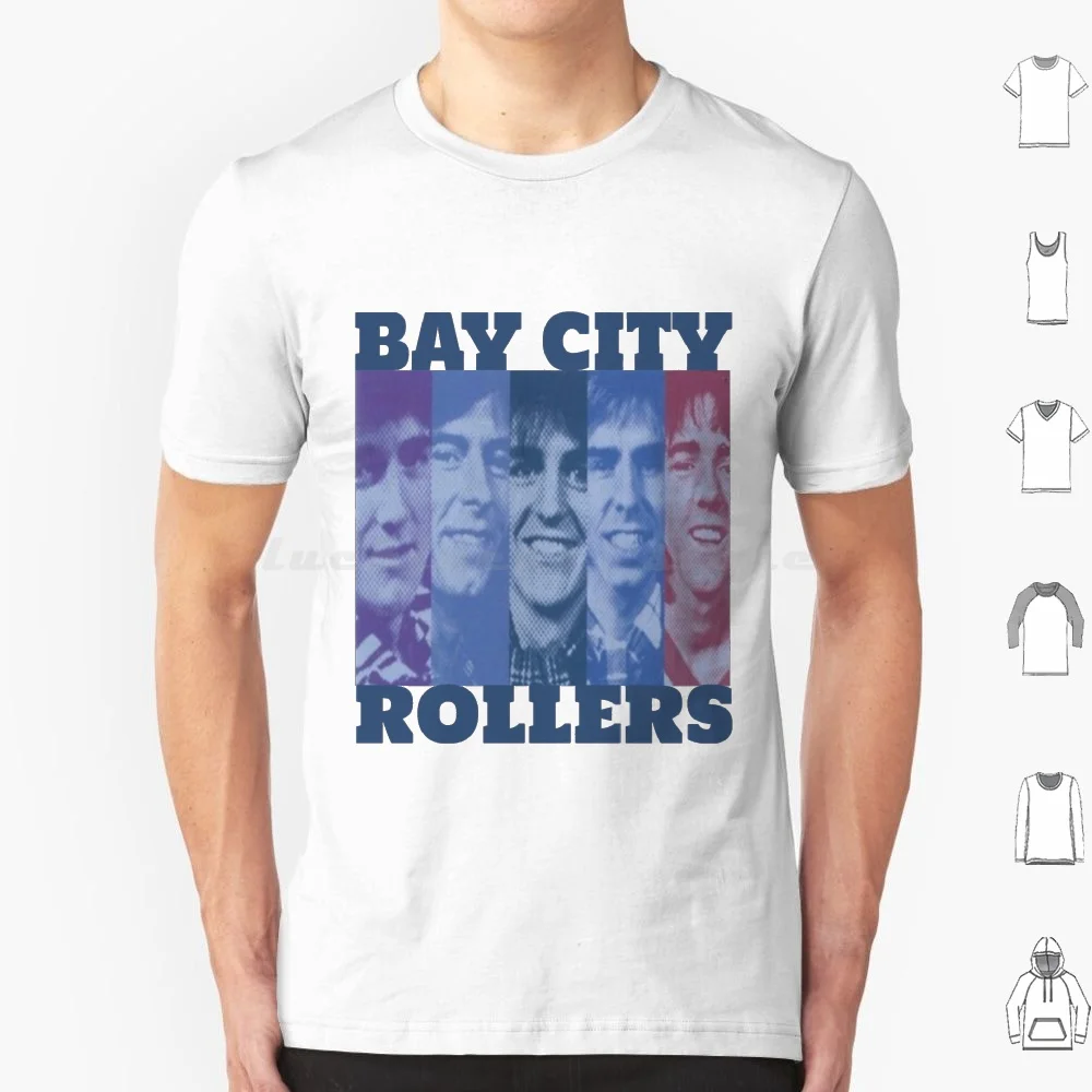 

Забавные подарки, ролики Bay City, подарок для музыкальных фанатов, футболка из хлопка для мужчин и женщин, принт «сделай сам», забавные ролики Bay City для музыкальных фанатов Bay