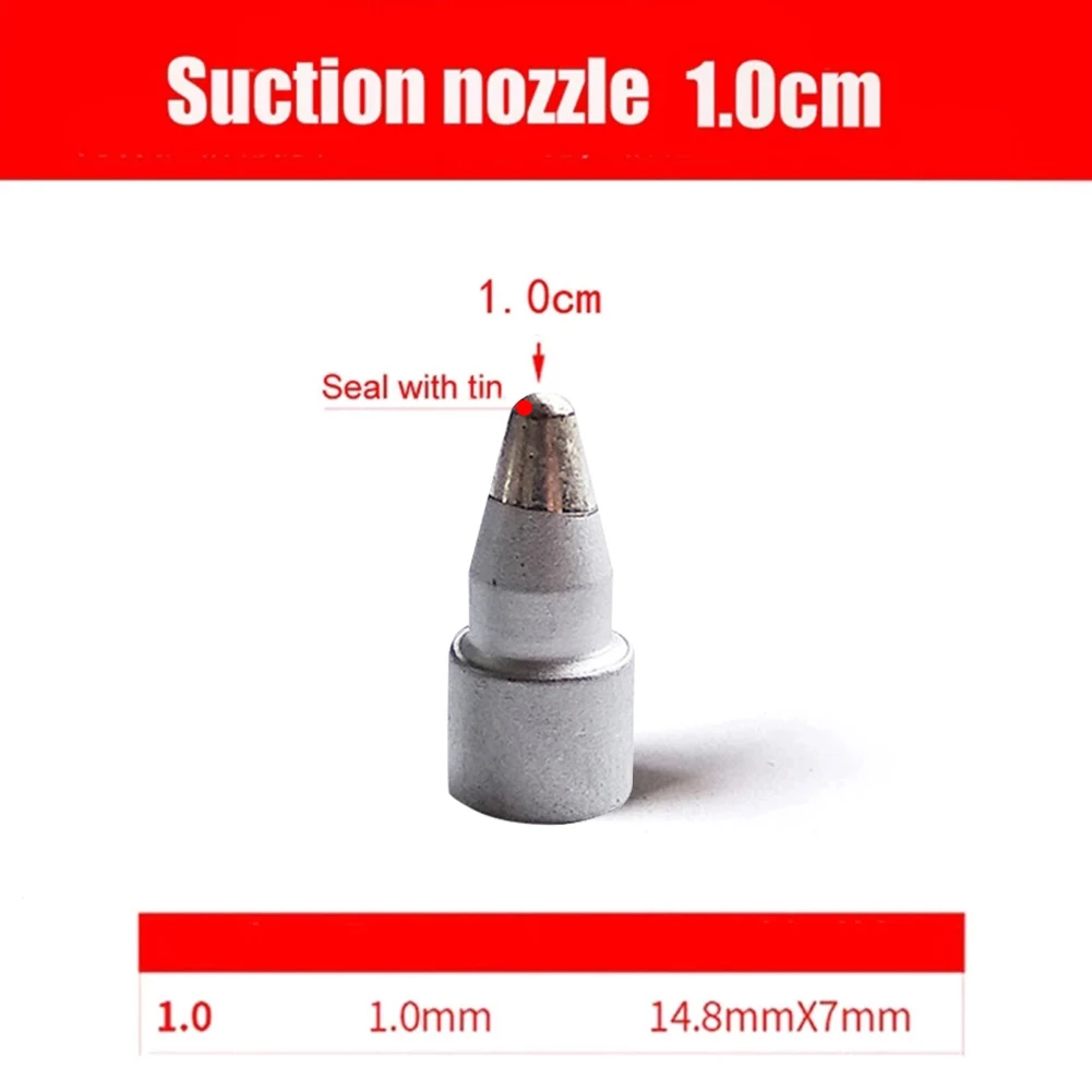 

1PC Nozzle Iron Tips Solding Sucker Pump Replace For Nozzle Electric Desoldering Pump SS-331H Accessories 1.0mm 1.2mm 1.5mm
