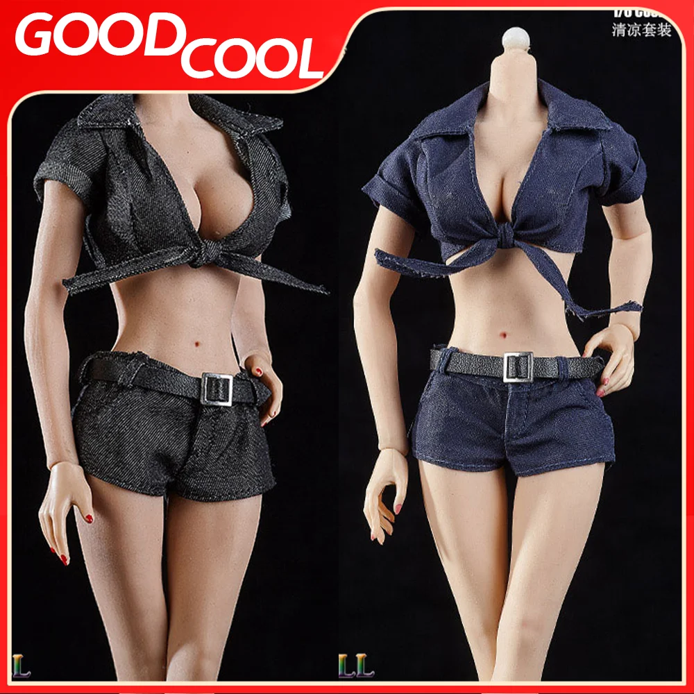 Женский джинсовый жилет шорты освежающий костюм модель одежды подходит для тела