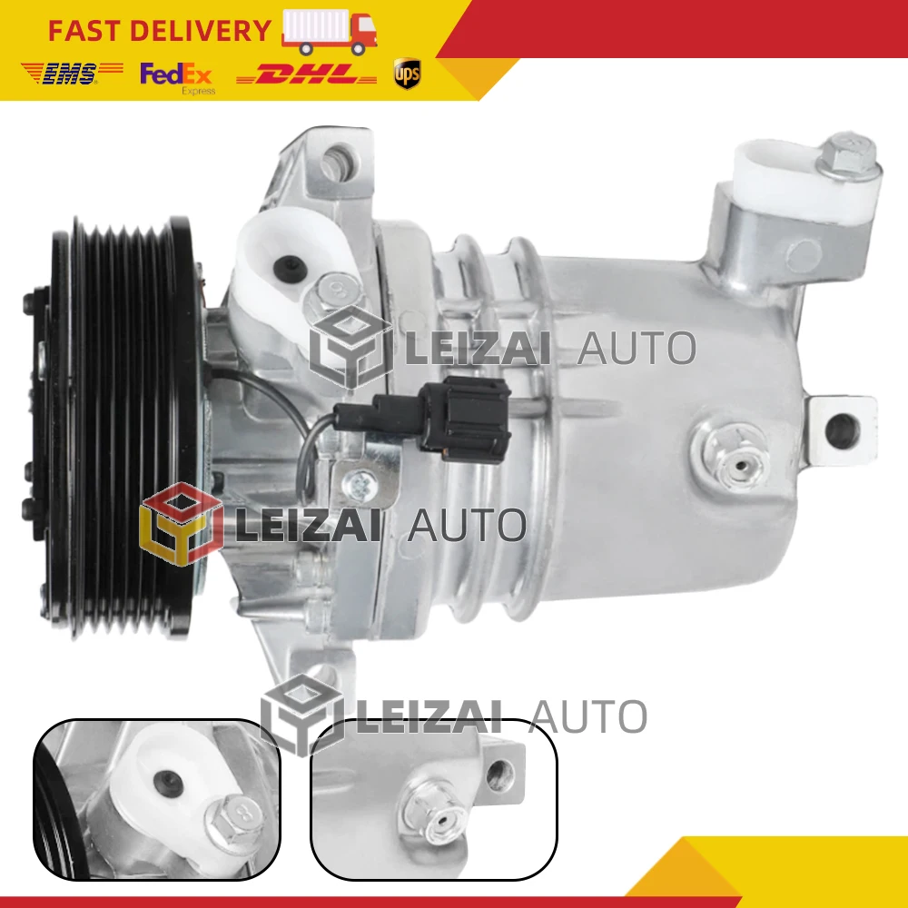 Фото Компрессор кондиционера для NISSAN CUBE VERSA TILDA 2008-2019 92600CJ63A 92600CJ63D 92600CJ63E 92600-CJ63A 92600-CJ63D 92600-CJ63E №1