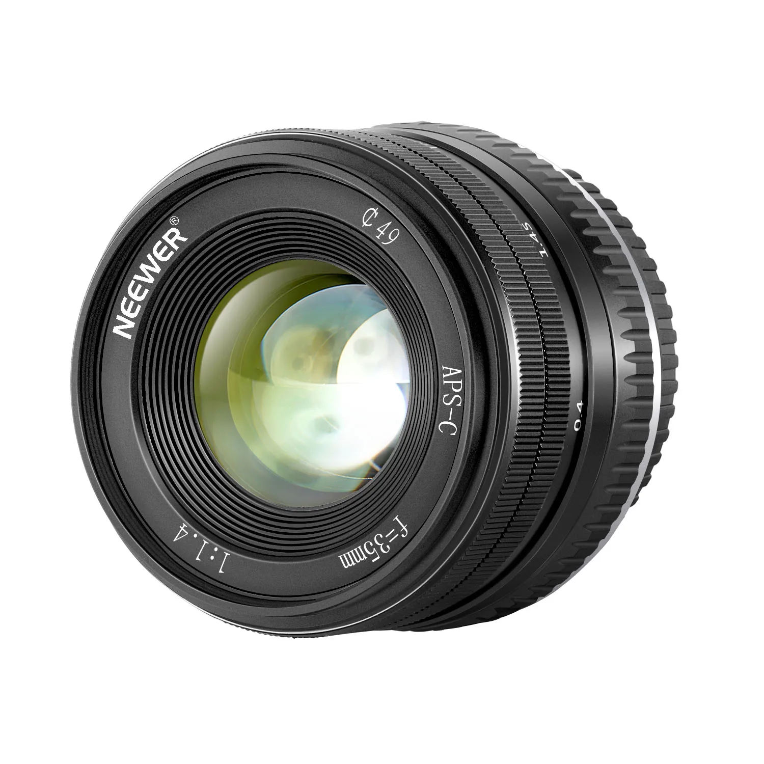 

Neewer 35mm F1.4 Large Aperture Prime APS-C Aluminum Lens Compatible with Fuji X Mount Mirrorless Cameras X-A1 X-A10 X-A2 X-A3 X
