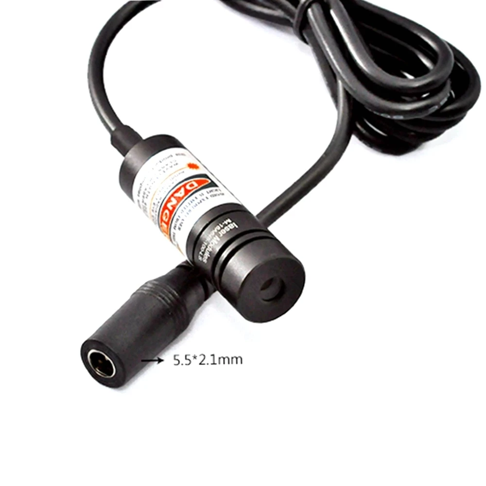 Промышленный фокусируемый 650 нм 10 МВт красный лазерный диодный точечный модуль 14