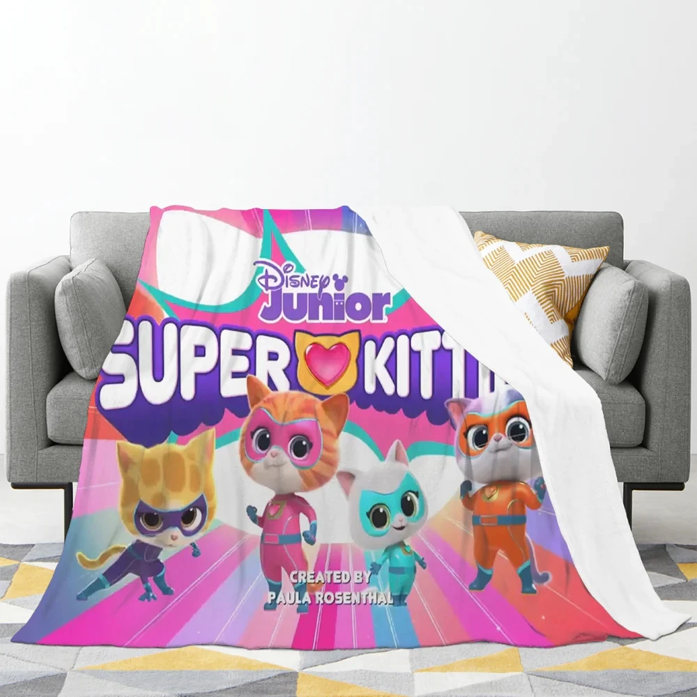 Фланелевое Одеяло с 3D принтом в виде милых кошек и супер котят шерпа флисовое