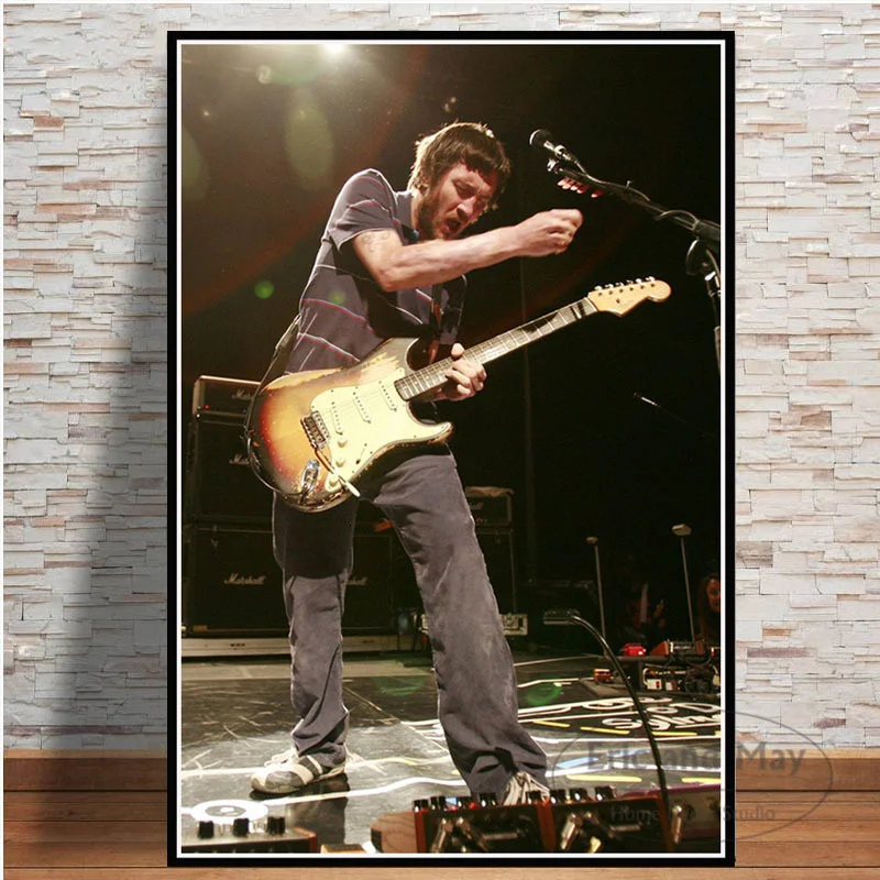 

John Frusciante Rock Music Star Guitarist Wall Art Picture Posters and Prints Canvas Painting for Room Home Decor