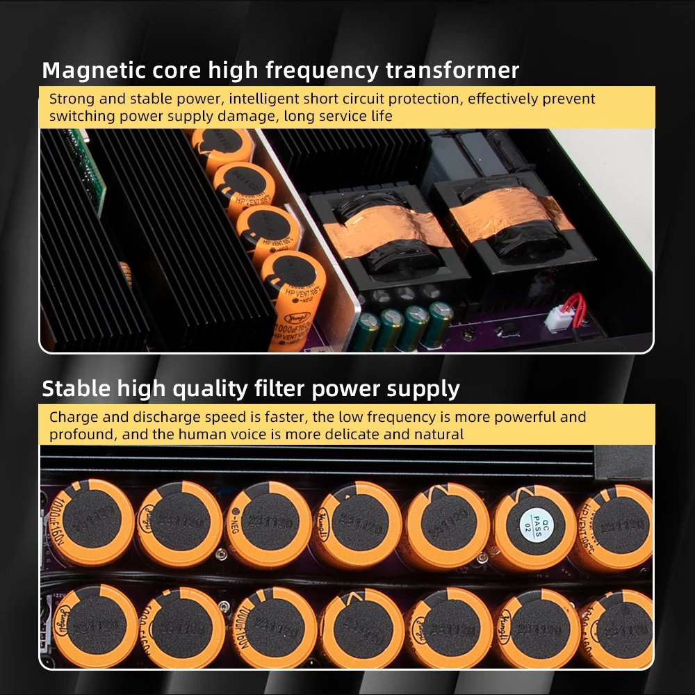 Цифровой усилитель 4 канала 4x1800 Вт 10000