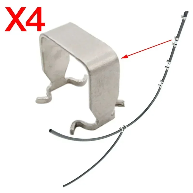 

4х топливная обратная труба шланг кабельный зажим инжекционная насадка для Opel Astra H J Meriva A B Zafira B Corsa C D Mokka 817045