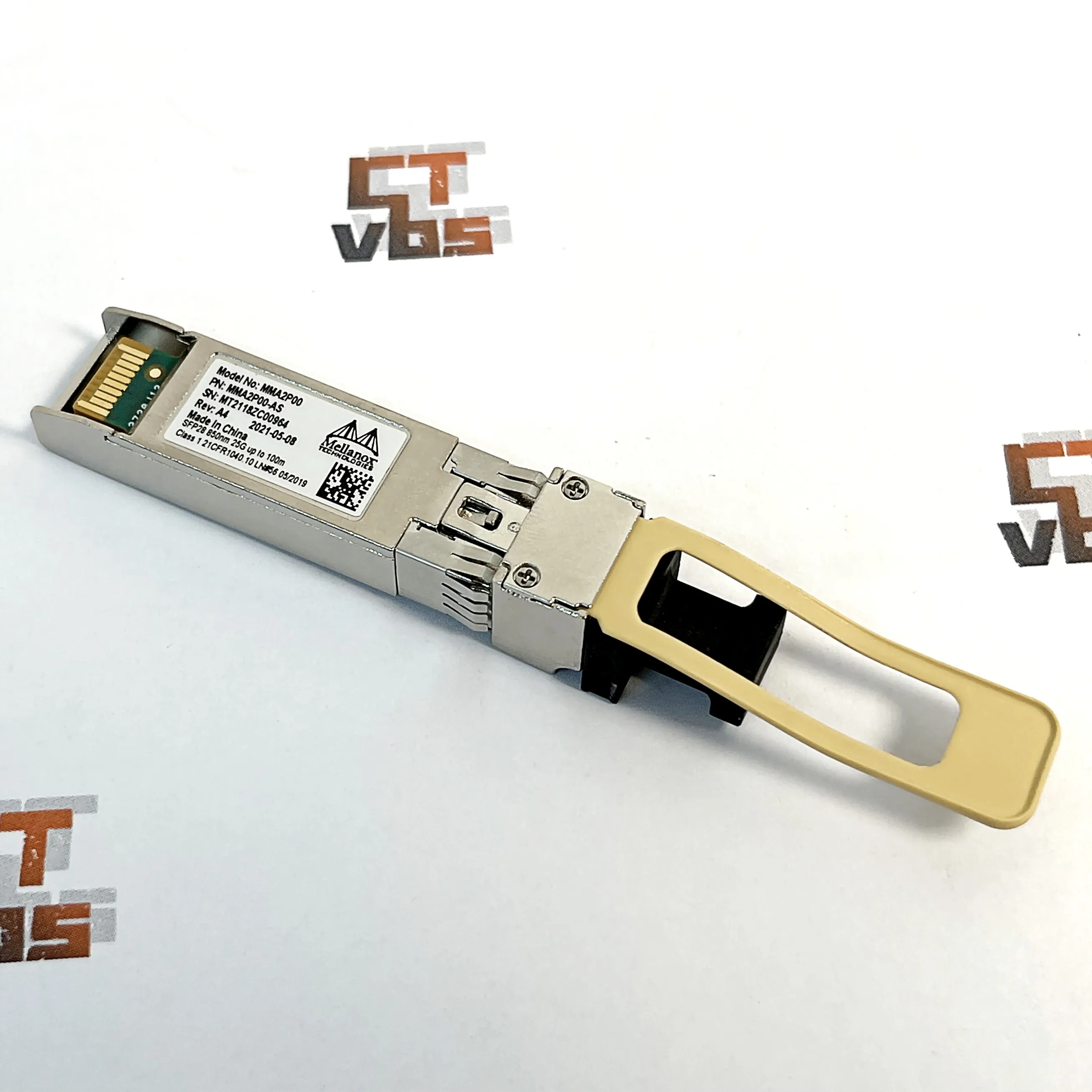 Mellanox 25GbE SFP28 MMA2P00-AS 850nm 4 MCX4121A-ACUT Optical Transceive Module