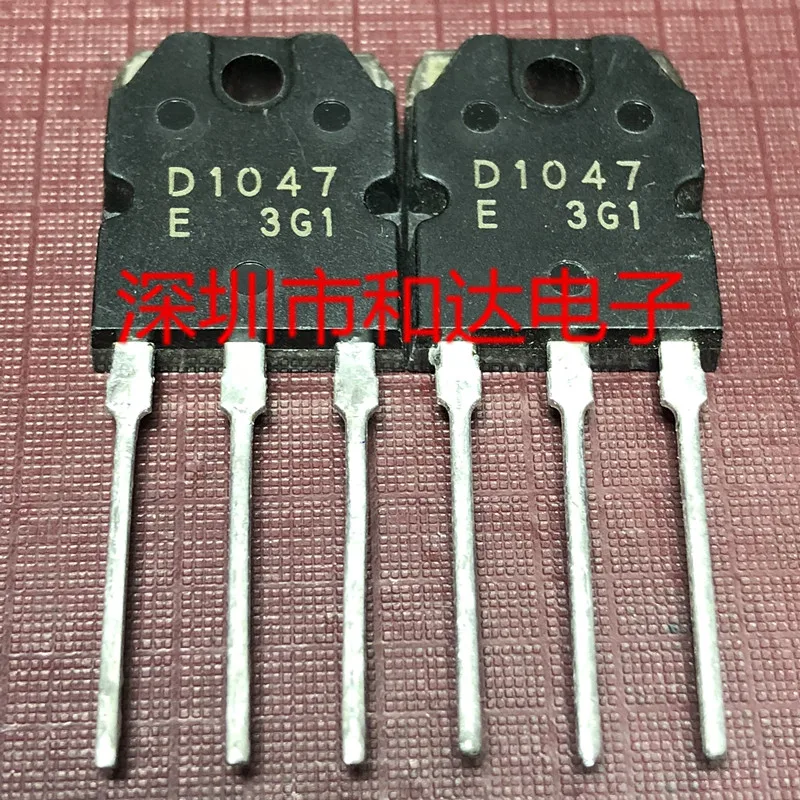 

5PCS-10PCS D1047 2SD1047 TO-3P 140V 180A ON STOCK NEW AND ORIGINAL