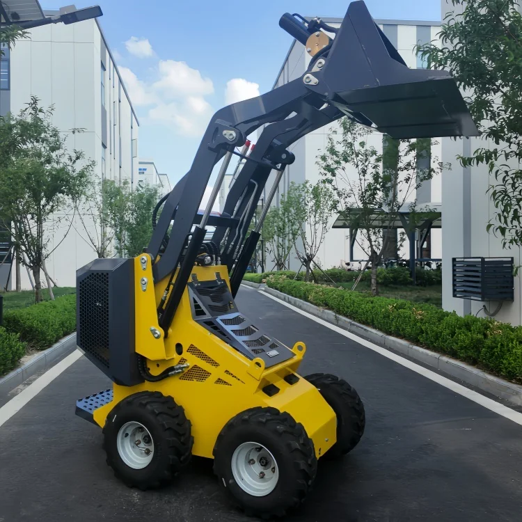 Фото Бесплатная доставка! Мини-погрузчик SDLOT S370 на гусеничном ходу, Kubota CE EURO5 EPA, 400 кг, для траншейных работ и укладки городских кабелей №5
