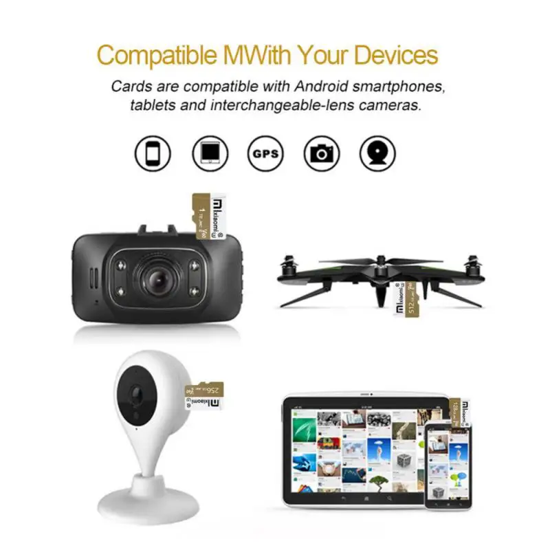 Карта памяти Xiaomi 2 ТБ Ultra 512 ГБ 256 SD/TF флэш-карта 128 SD-карта 1 TF-карта для телефона