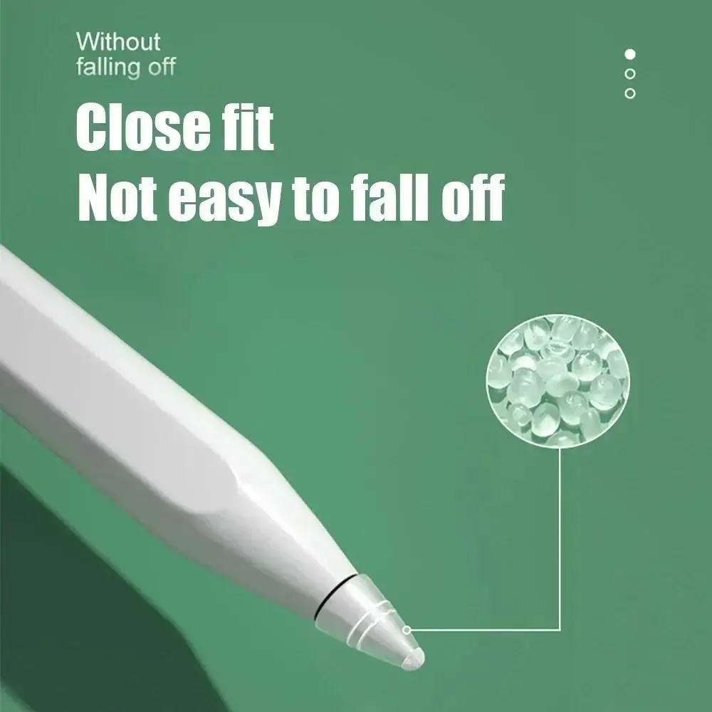 5 шт. силиконовые наконечники для стилуса сменный наконечник из волокна