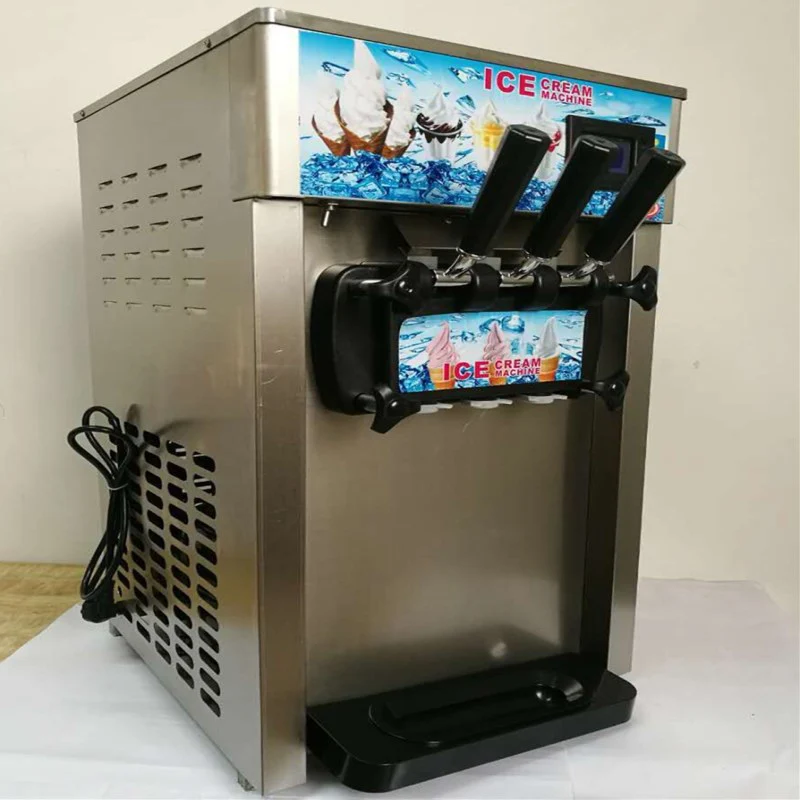 

Fry Ice Cream Machine Thailand Roll Fried Ice Cream Machine Double Pan Fried Ice Cream