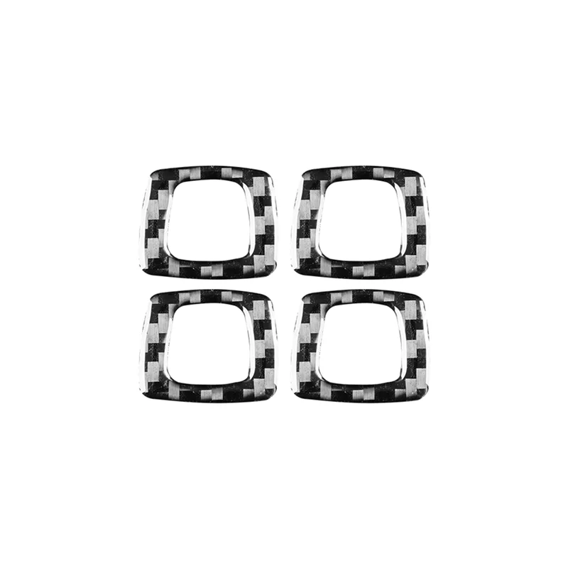 

For BMW- X3 E83 2006-2010 Carbon Fiber Door Lock Pull Pin Button Decorative Cover Trim Sticker Accessories