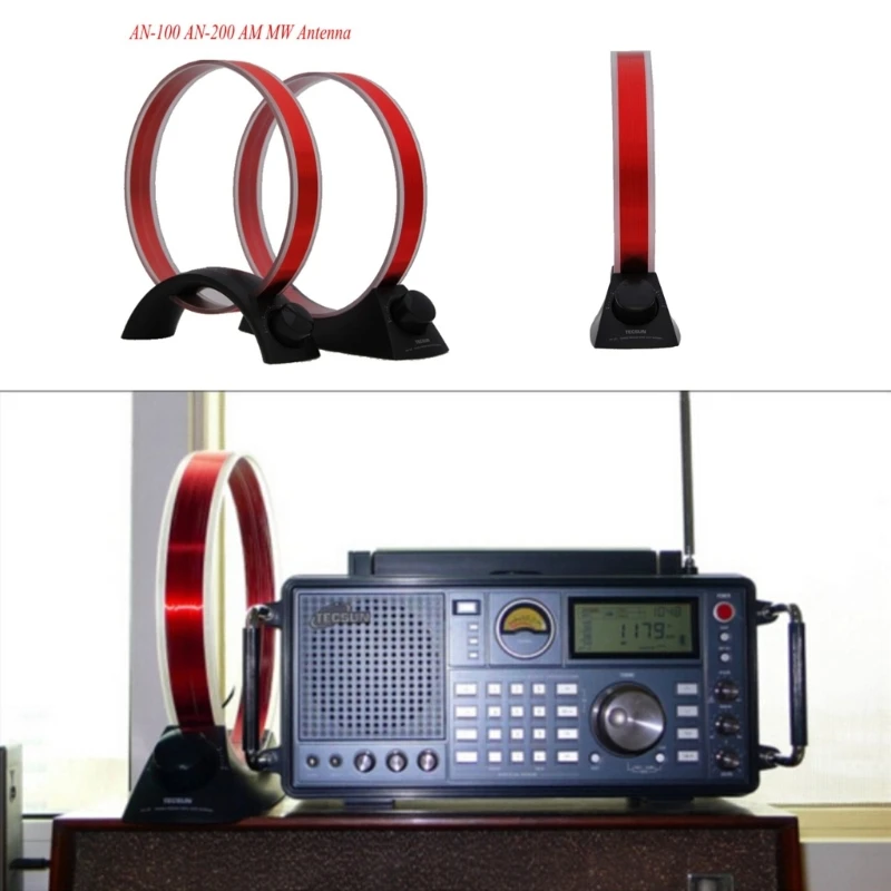

Portable MW Antenna MediumWave Antennas AN 100 AN 200 for FM Radio Improved Reception, Adjustable DropShipping