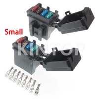 1 set 4way mini in line blade type fuse holder with crimp terminal bx2047c 1 bx2047c 2 small fuses box