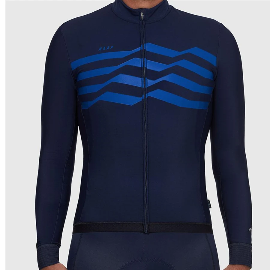 

MAAP Cycling Jersey Men long sleeves Summer Breathable Racing Sport camisa ciclismo masculina Cycling suit Bike Clothing