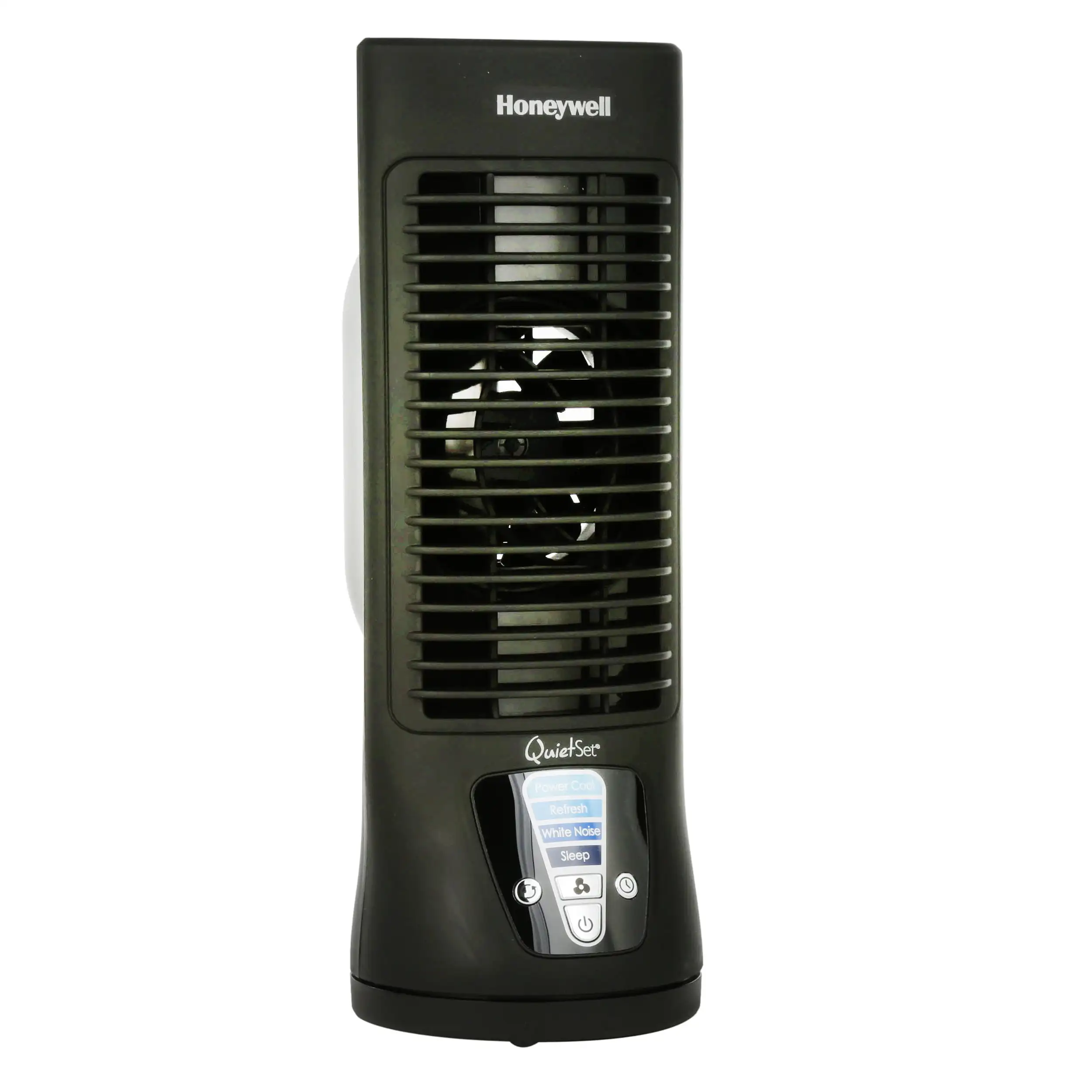 

QuietSet Slim Mini Tower Personal Table Fan HTF210B Black