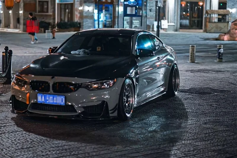 Фото Воздухозаборник переднего крыла из карбона в стиле OEM для F80 M3 2014-2018 №5
