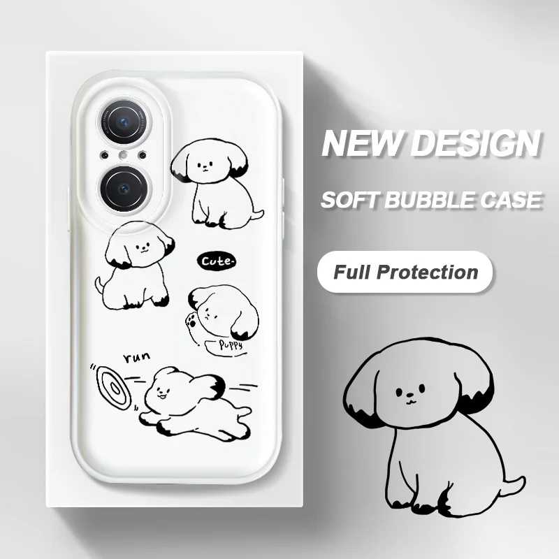 

Small animal Air cushion Phone Case for Huawei Nova 9 SE 4G 5G Nova 7 5G SE Nova 5 Pro Nova 4 P40 Lite