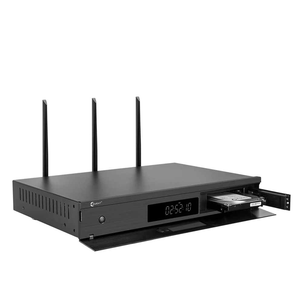 R10 II - RTD1619DR чипсет 4K Android 9 0 Tv Box HDR10 + VS10 скрытый HDD BAY и антенны WOL |