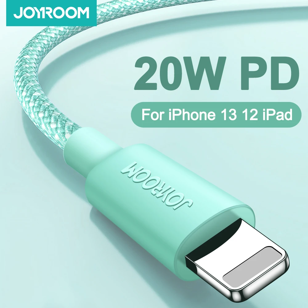 Joyroom 20W USB C Cable for iPhone 13 12 11 Pro Max XR 8 Type C PD Fast Charging Cable USB Type C Data Wire Cord For iPhone iPad