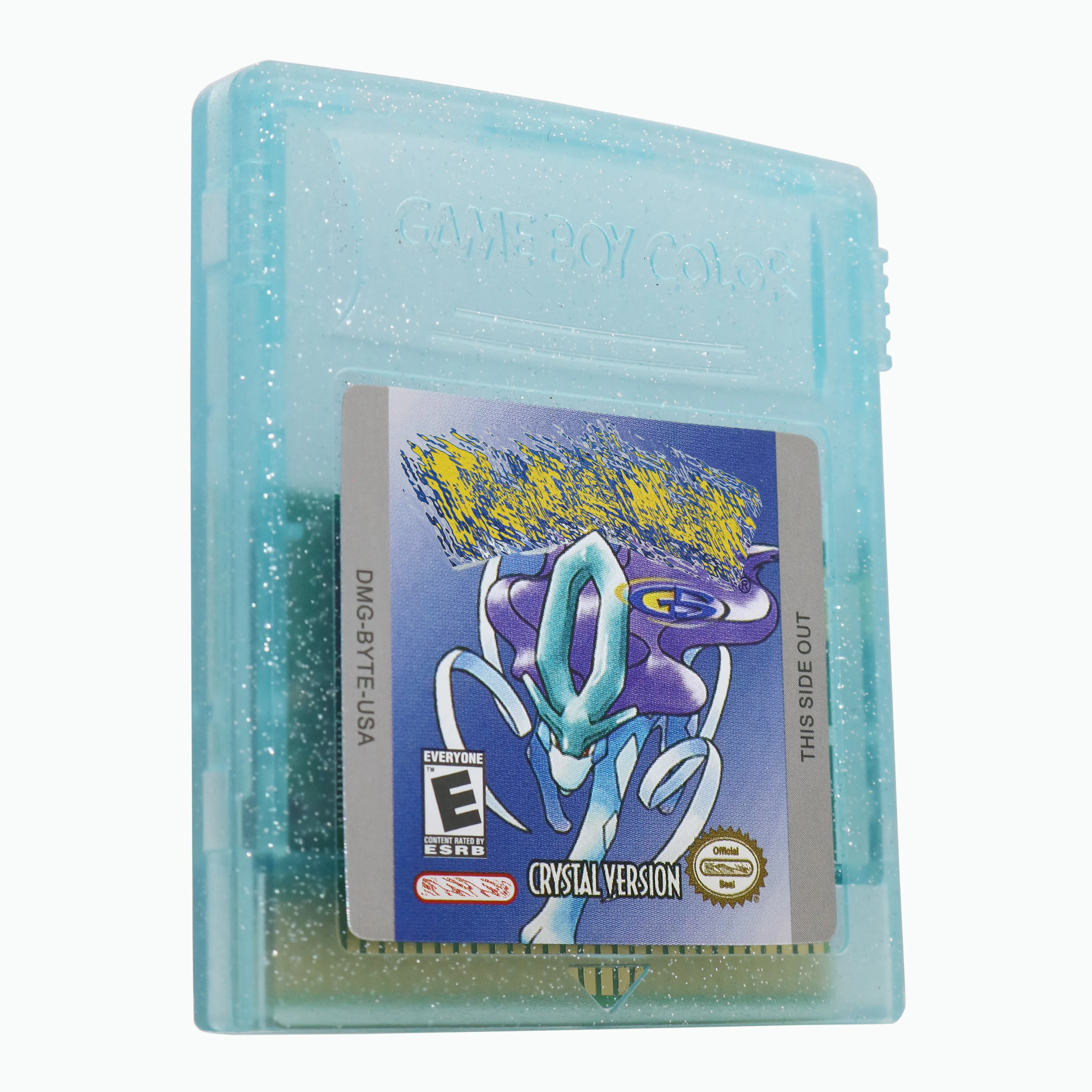 Игровой картридж US Poke Mon Crystal Version GBC, 16-битная игровая консоль, карта, высокое качество, английский язык, для GBC/GBA