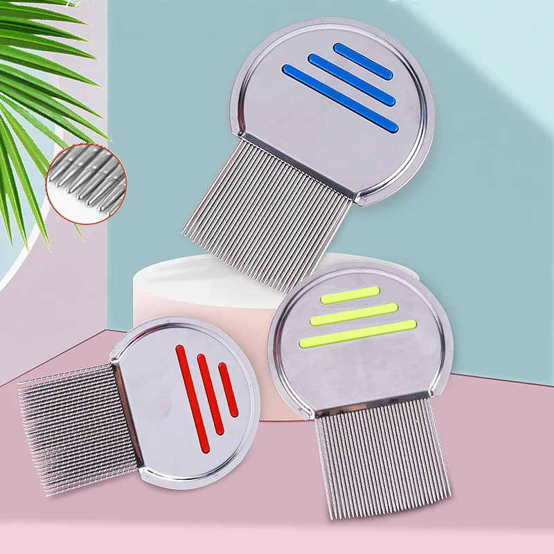 

Dogs Flea Comb Stainless Steel Grooming and Care and Hygiene of Hair Remover Accessories for Cats Pet Supplies Hot Selling Red