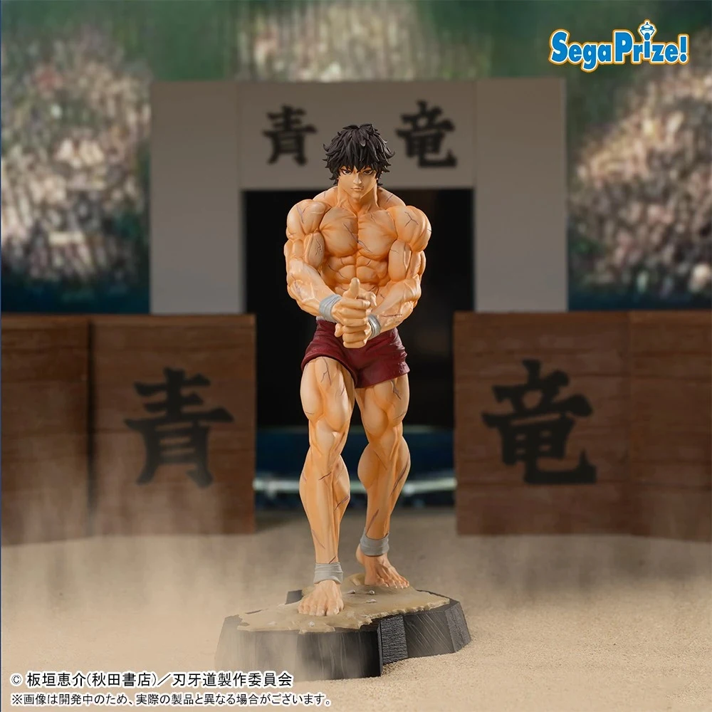 Фото 100% Оригинальная фигурка Sega Fave Luminasta Baki-Dou Hanma Baki в наличии, аниме-фигурка, модель для декора, коллекционный подарок №4