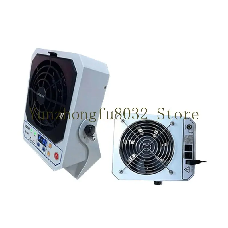 

Desktop Dc Ionizing Fan Automatic Cleaning Alarm Ion Fan Electrostatic Removal Ionizing Fan Electrostatic Eliminator