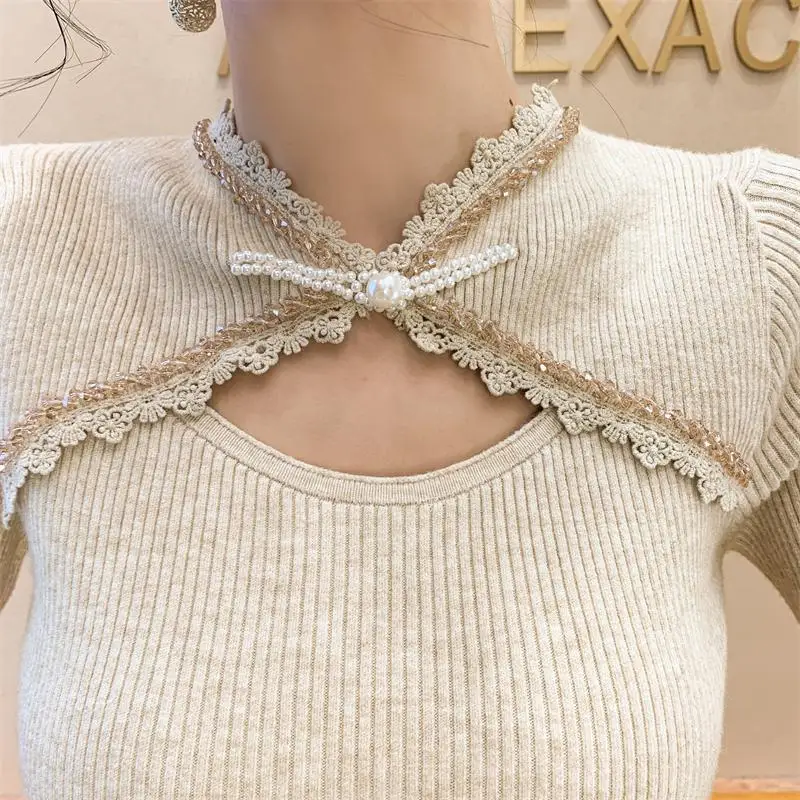 Женский вязаный шерстяной свитер элегантный облегающий с длинными рукавами в