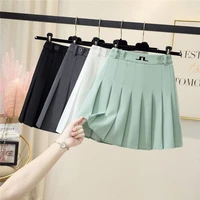 high quality ladies sports golf skirt with safety pants breathable running fitness tennis skirts golf wear famale short skirt