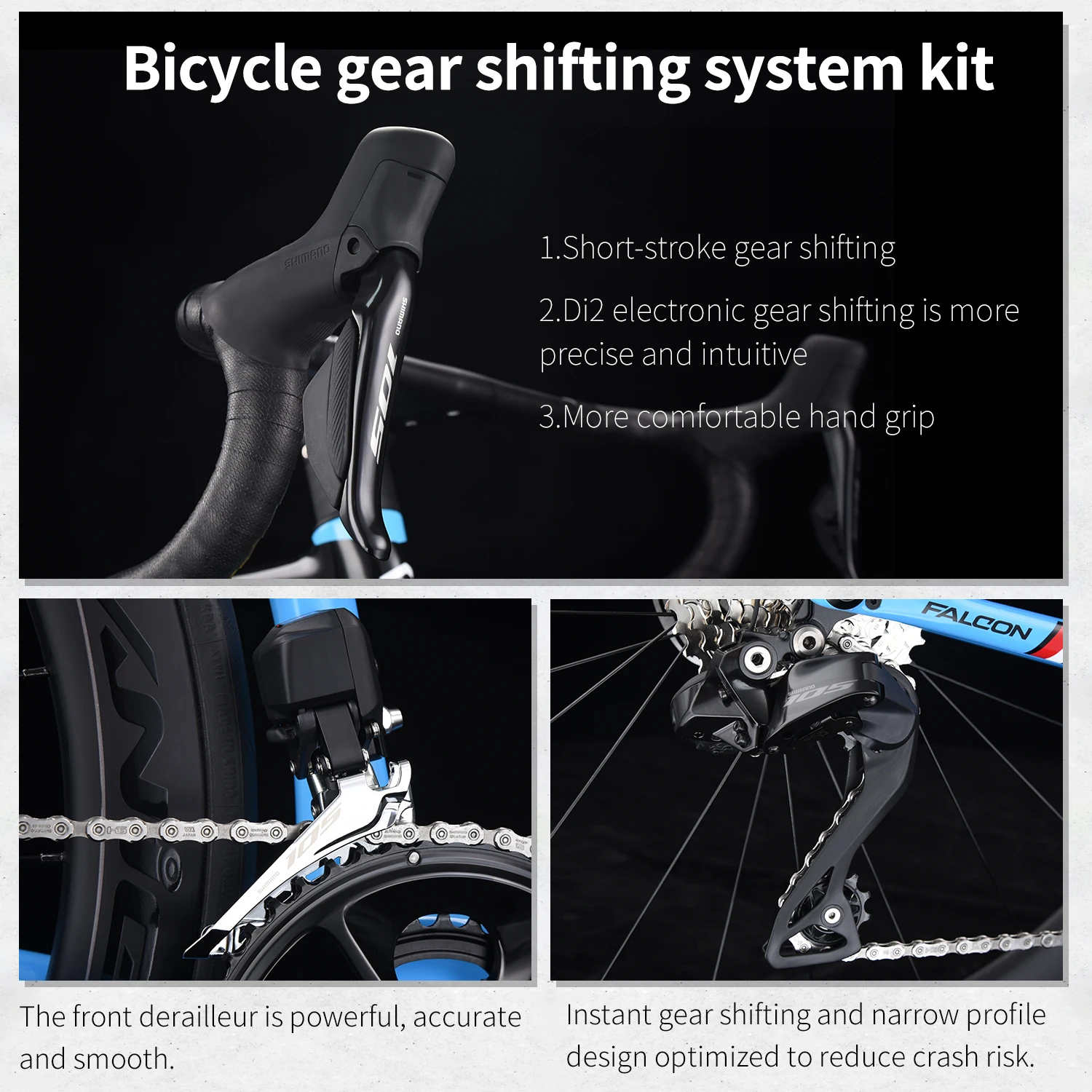 SAVA C7 Racing Team Edition Полностью карбоновый шоссейный велосипед с комплектом SHIMAN0 7170 DI2