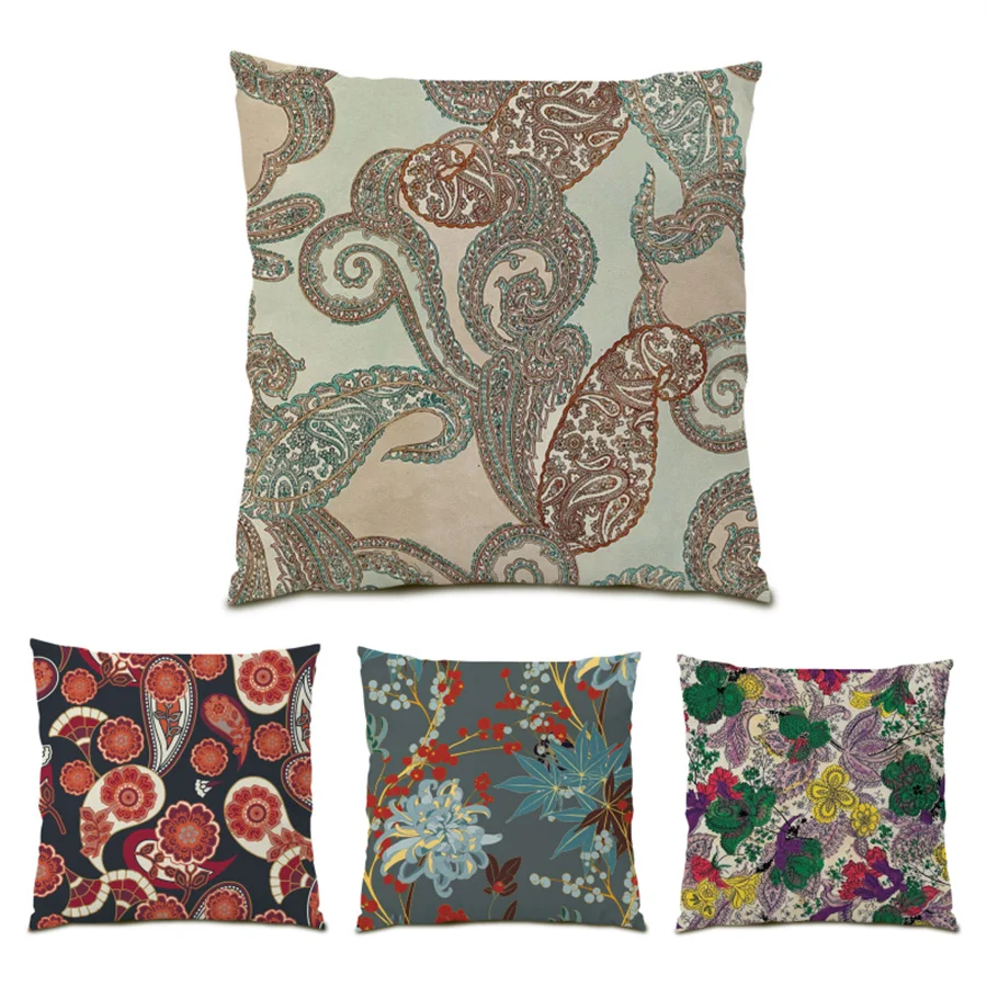 

Sofa Decorative Pillow Cases Polyester Linen Ornamental Pillows for Living Room Velvet Home Comfortable Pillowcase Cover E0431
