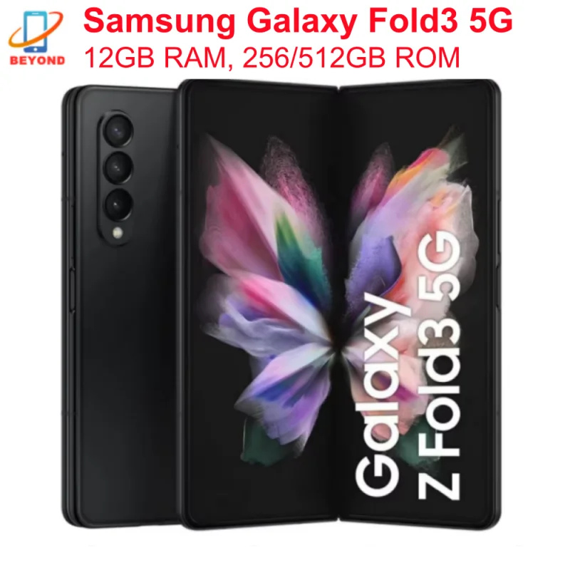 Смартфон Samsung Galaxy Z Fold3, 12/256ГБ, 12/512ГБ, global, Б/у