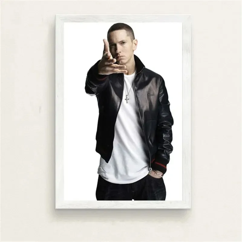 Eminem Hip-Hop Rap God Абстрактный Принт На Холсте - Настенное Искусство Музыка Звездный