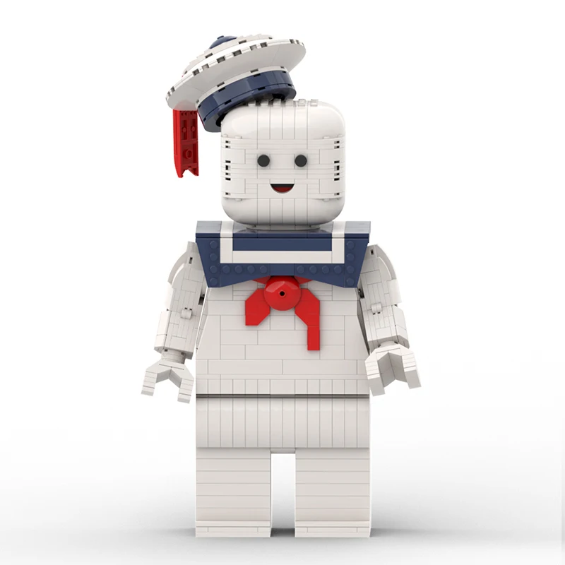 Набор строительных блоков MOC Marshmallow Man коллекция фигурок из фильма модель 830 шт.