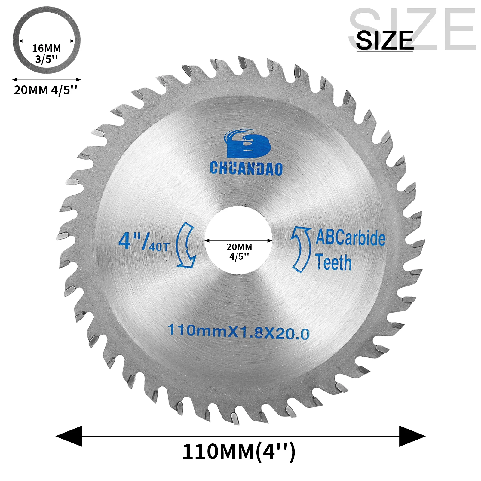 

1 шт., диск для циркулярной пилы, диск для резки дерева 110 мм, карбидный режущий диск