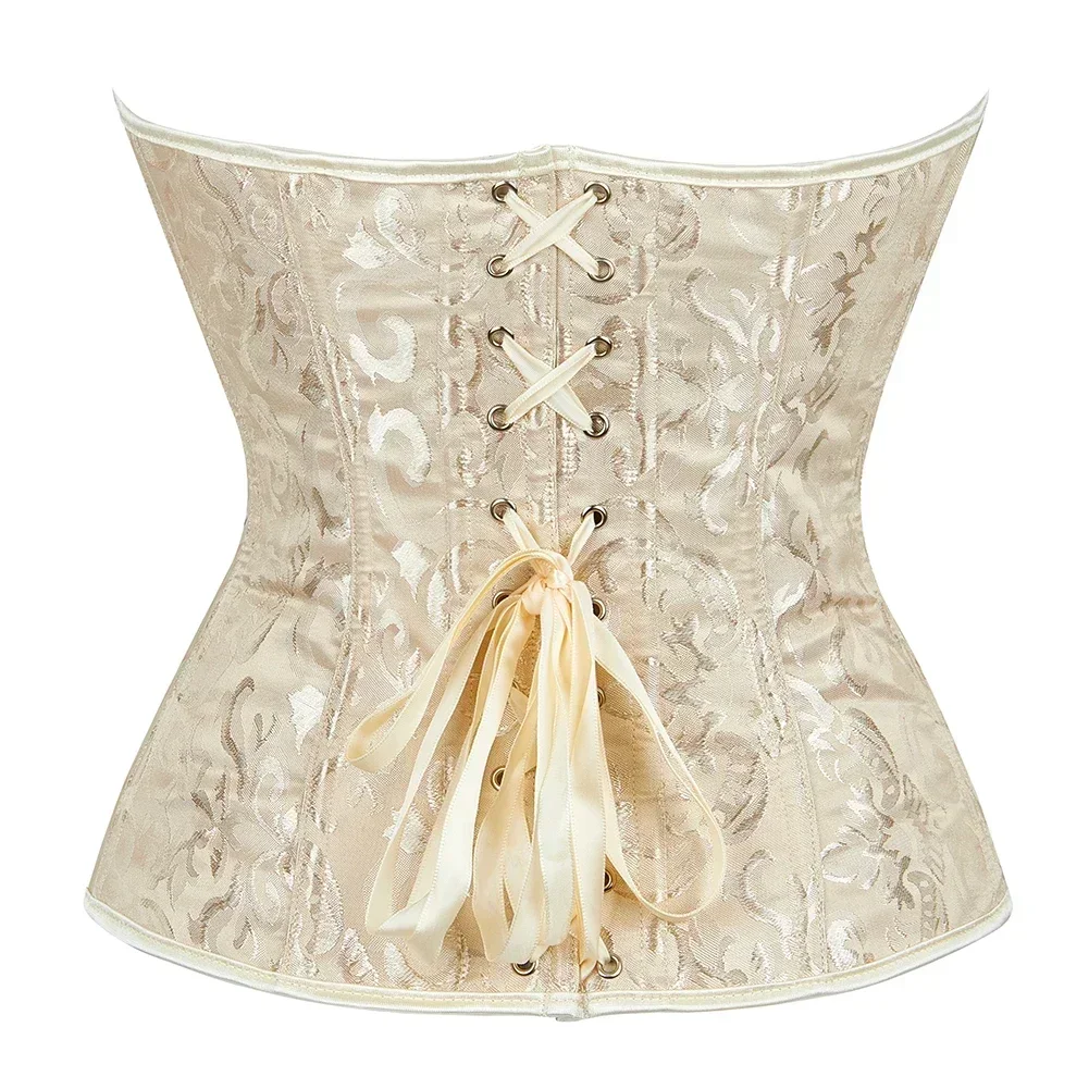 Розовый корсет женский сексуальный бюстье топ винтажное нижнее белье с