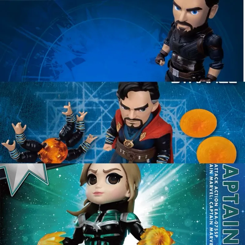 В наличии оригинальная подлинная Beast Kingdom EAA-075SP Капитан Марвел EAA-072 Доктор Стрэндж