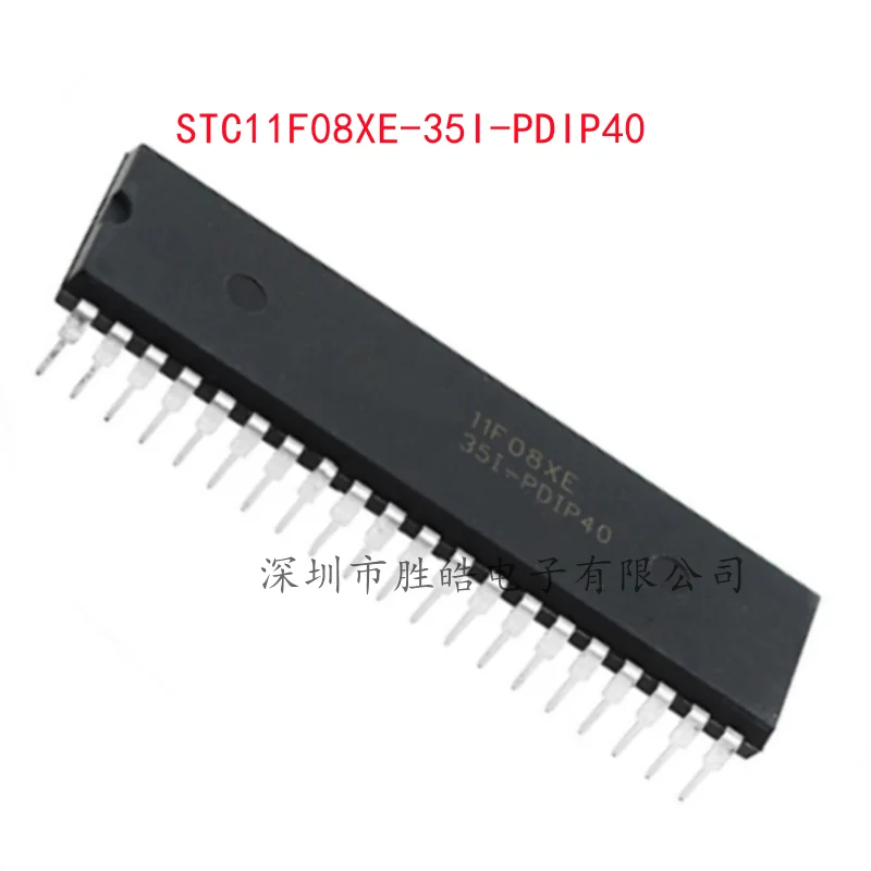 

(5PCS) NEW STC11F08XE-35I-PDIP40 STC11F08XE Single-Chip Microcomputer Straight Into The DIP-40 Integrated Circuit