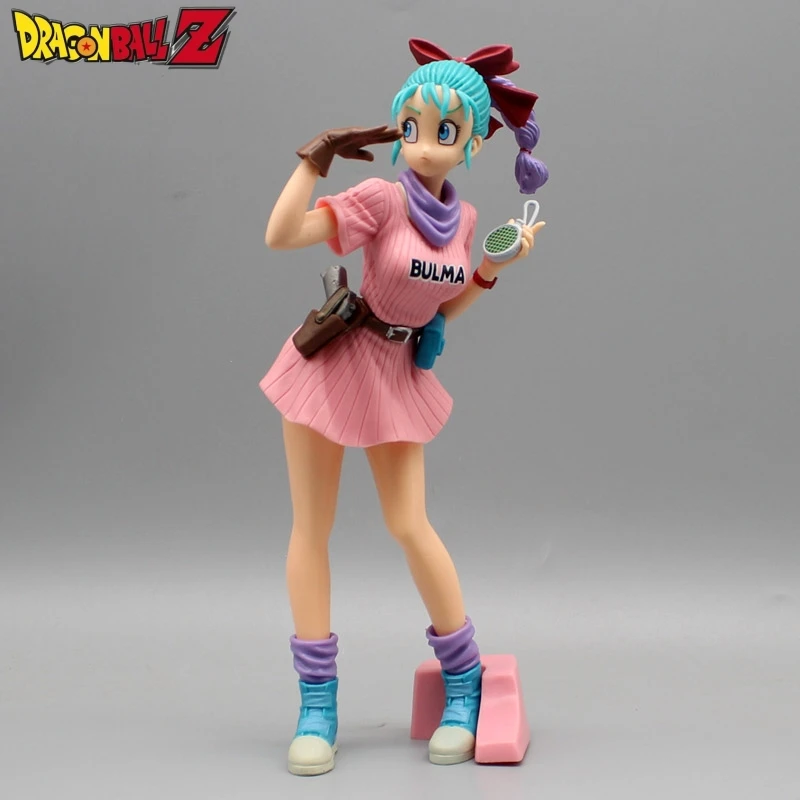 

Dragon Ball Gk Tenka Budokai 7 Xplus Childhood Bulma Collection Trendy Figures Anime Peripheral Pvc Models Ornaments Toy Gift