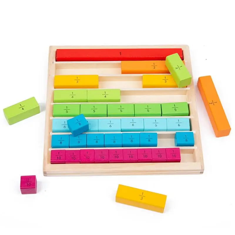 

Number Learning Rods Mathematics Learning Sticks Interactive Durable Counting Tool Set For Building Measuring & Addition Skills
