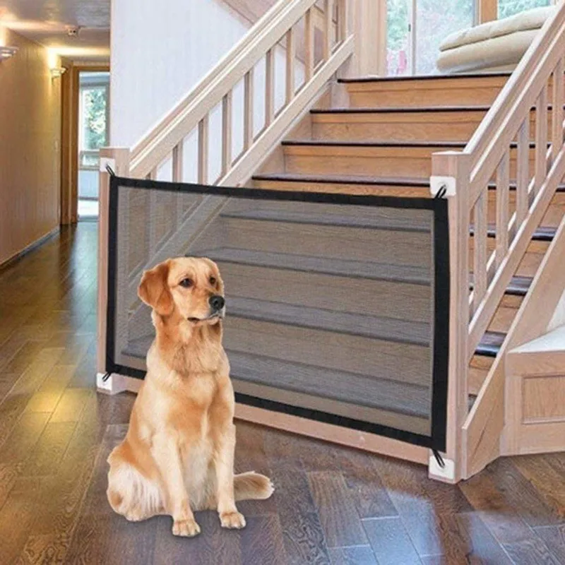 

Dog isolation Gate net portable folding pet isolation obstacle safety fence perros accessories para mascotas cachorro supplies
