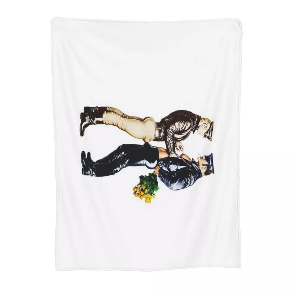 Ультрамягкое Флисовое одеяло I Love Tom Of Finland