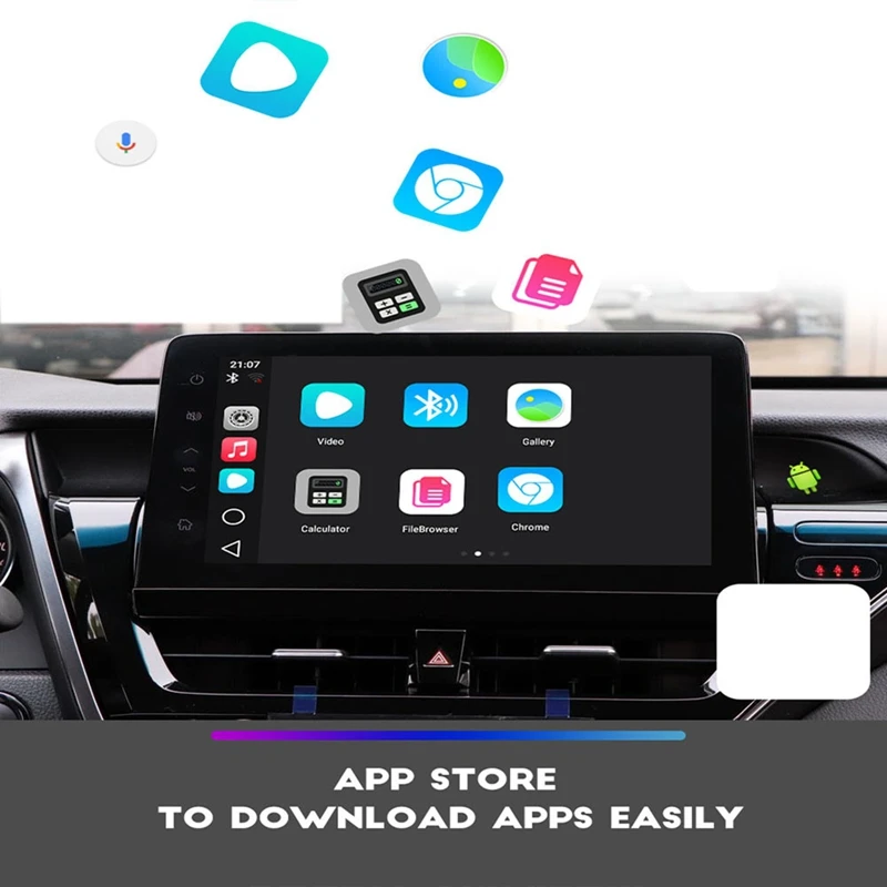 4 + 64 ГБ Carplay AI Box Android 10 Qualcomm 6125 встроенная совместимая беспроводная автомобильная