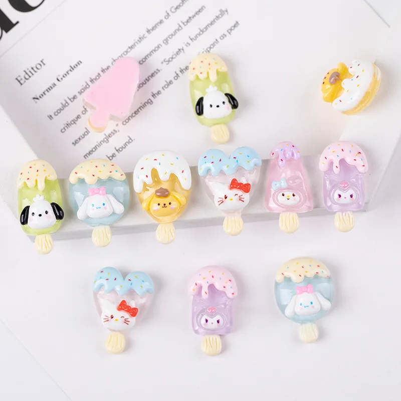 Набор заколок для волос Ice Cream MINISO 10 шт.