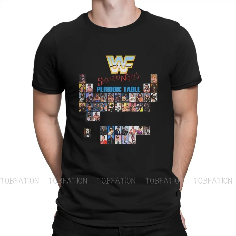 

Periodic Table Funny Design Man TShirt Saturday Nights Main Distinctive T Shirt Harajuku Streetwear Hipster