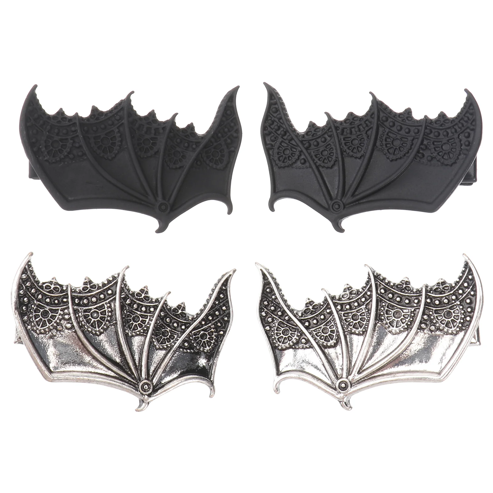 

Hair Bat Clipsclipwingaccessories Barrettes Hairpin Gothiccosplay Goth Hairpins Ears Headband Punk Horror Pin Horn Headpiece